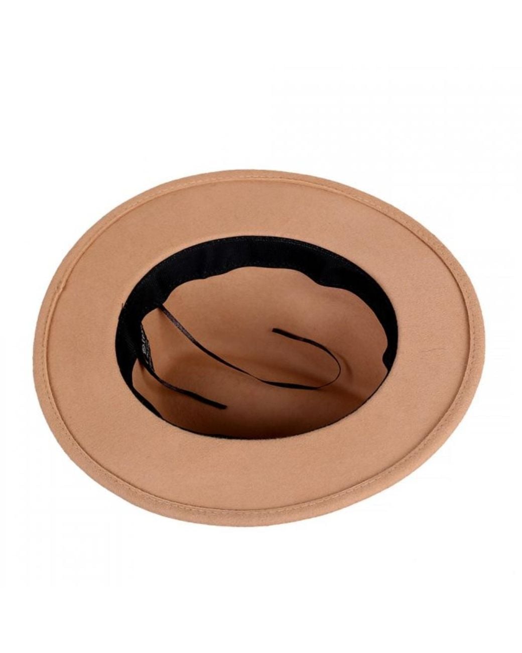 DAVID WEJ Black Wool Fedora Hat –– for men