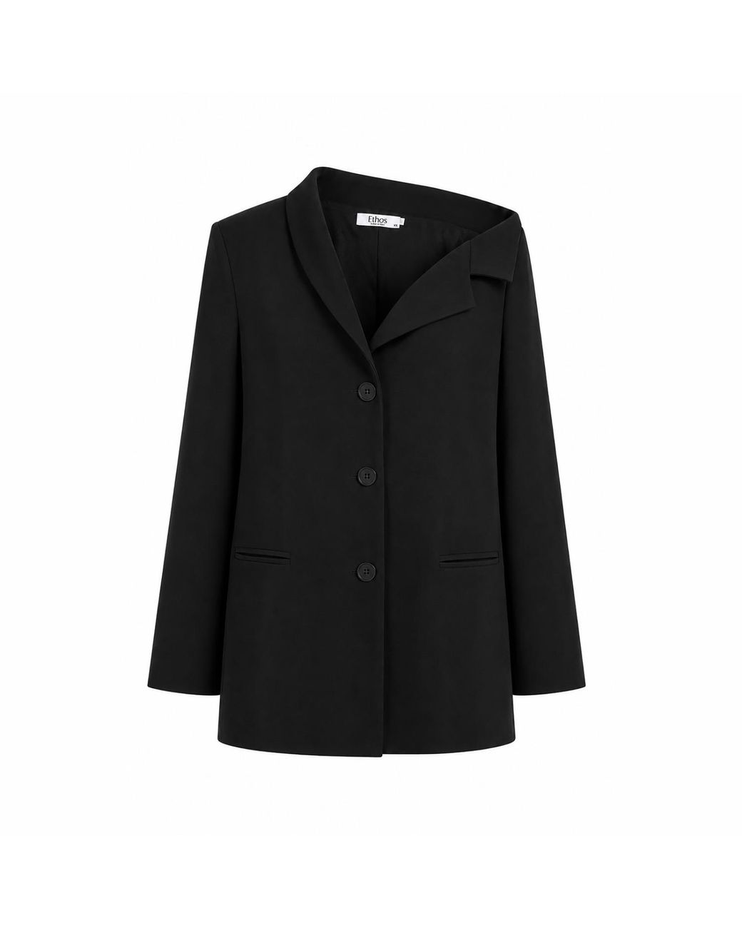 The Ethos Studio Black Lyra Blazer