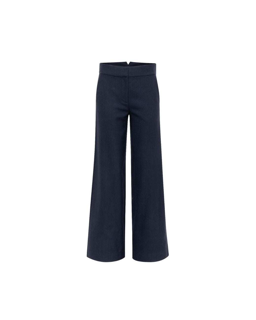Sélone Blue Maren Wide-Leg Trousers