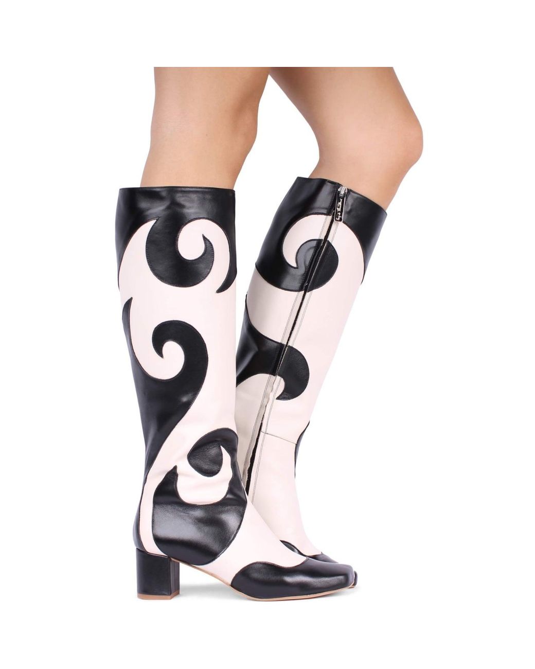 Terry De Havilland Black Val Waves Boot