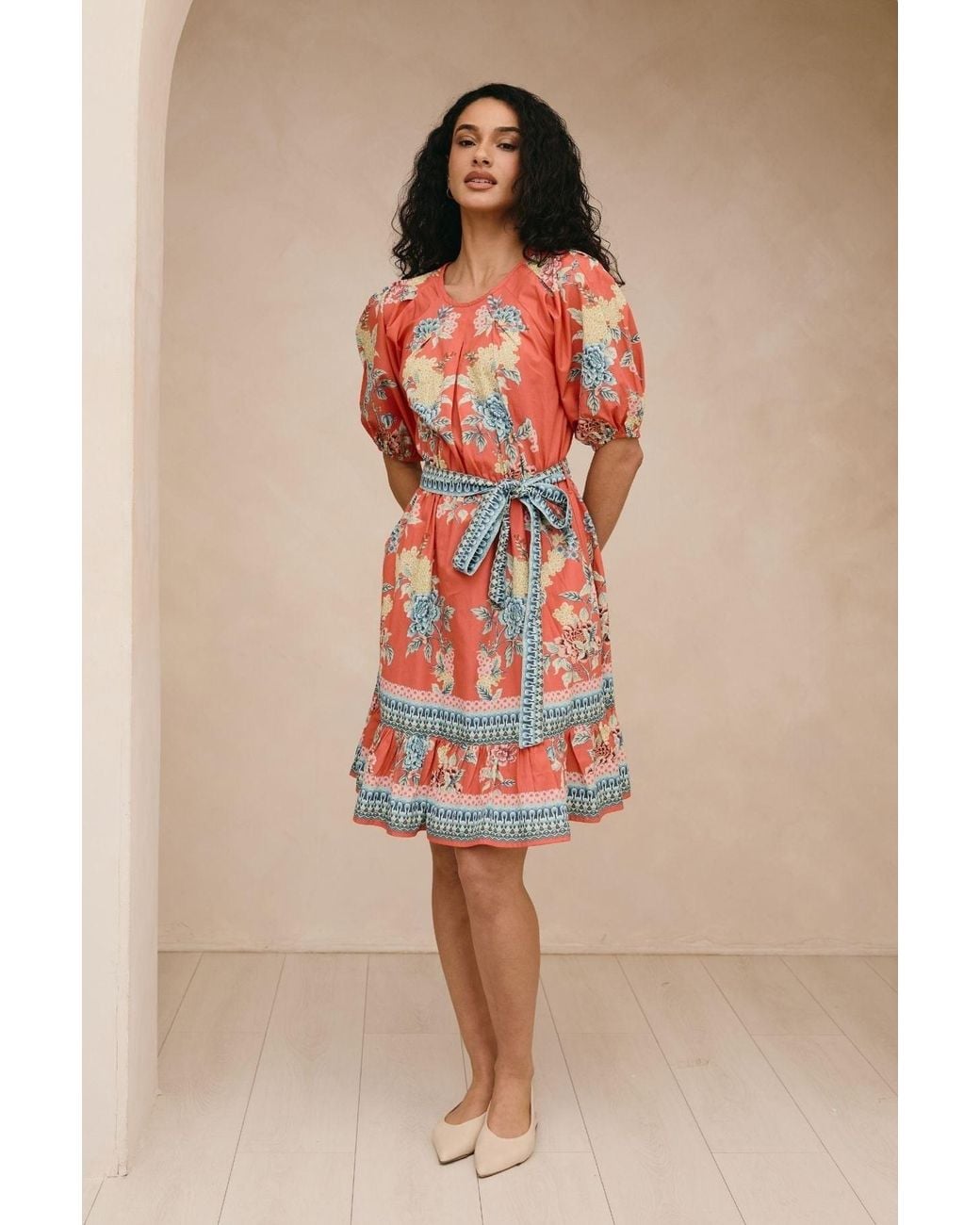 Raishma Red Petula Dress