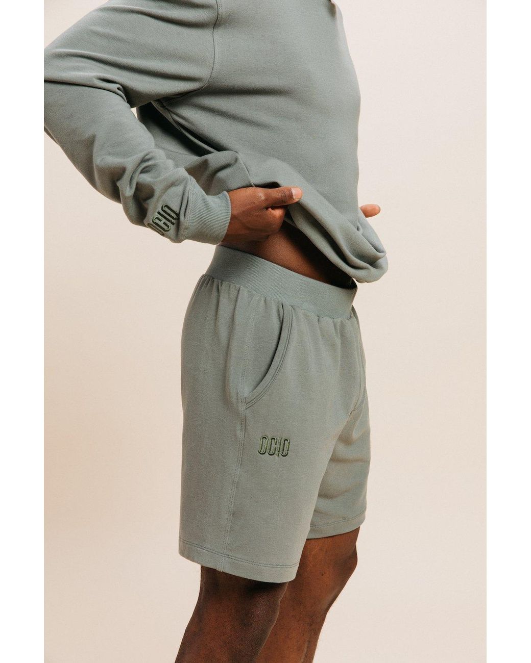 Ocio Leisurewear Gray Classic Softcore Short for men