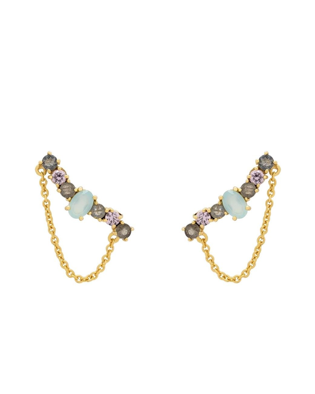 Lavani Jewels Multicolored Nadine Earrings