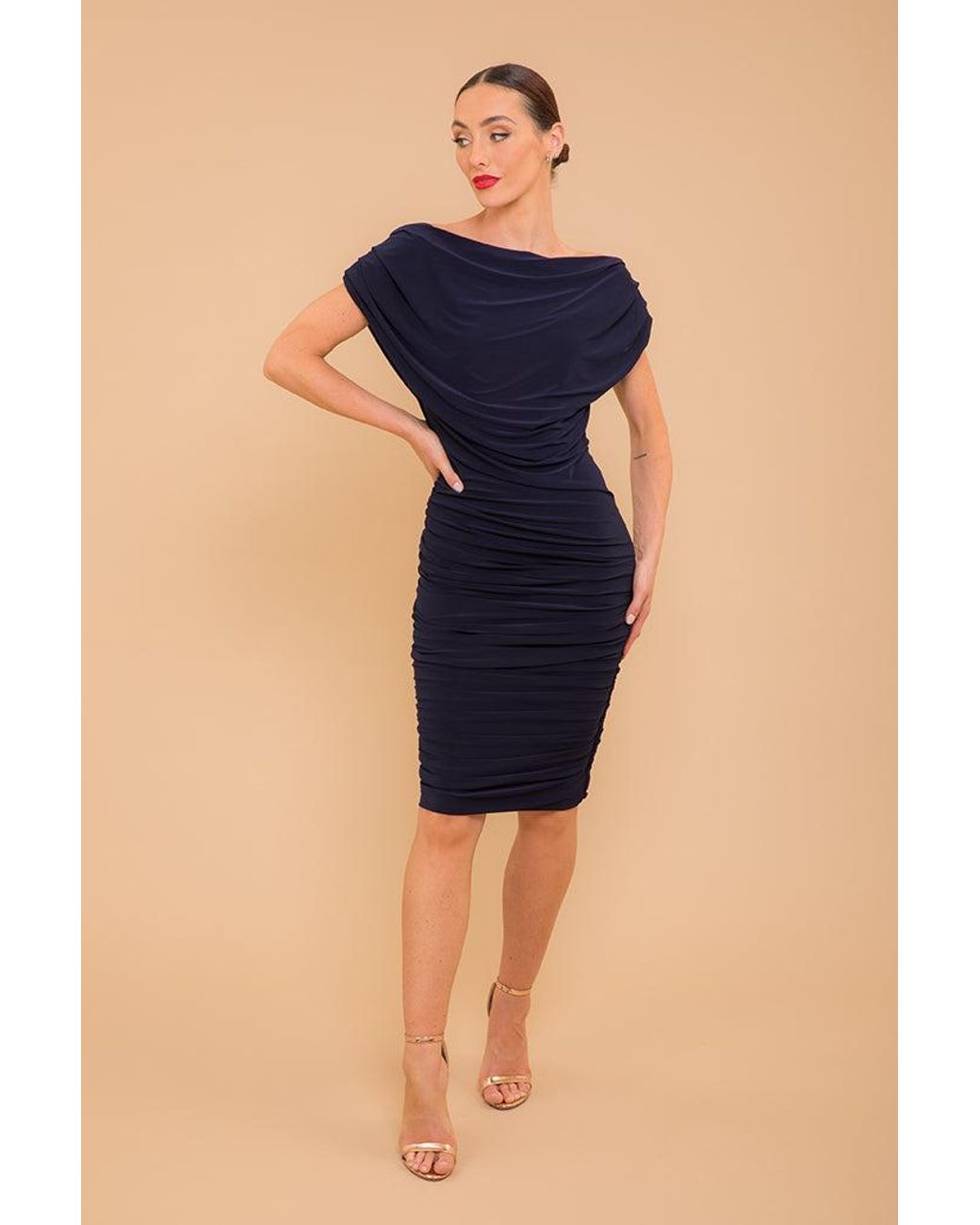 Atom Label Blue Oxygen Dress
