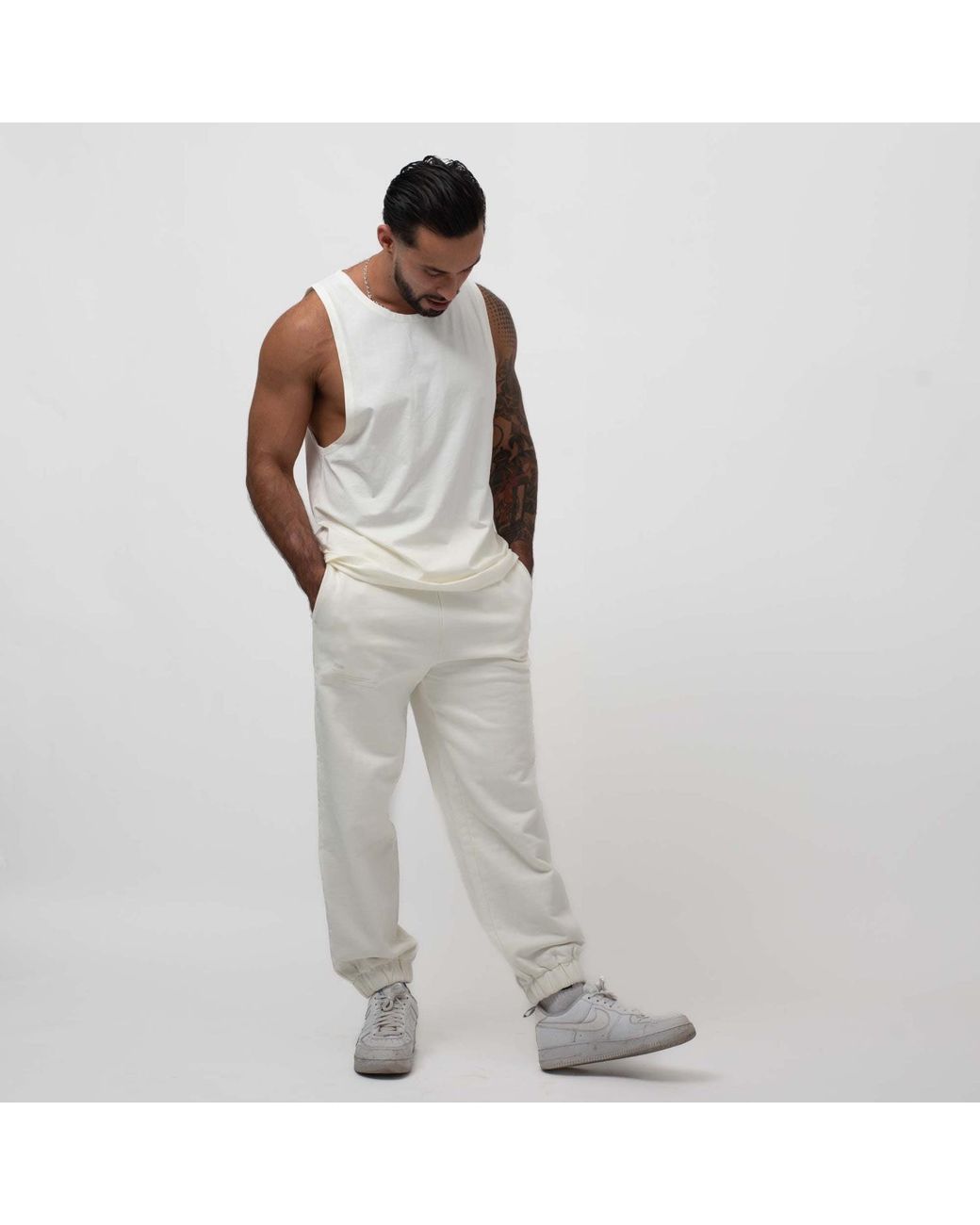 Storm White Easy Tank Cloud for men