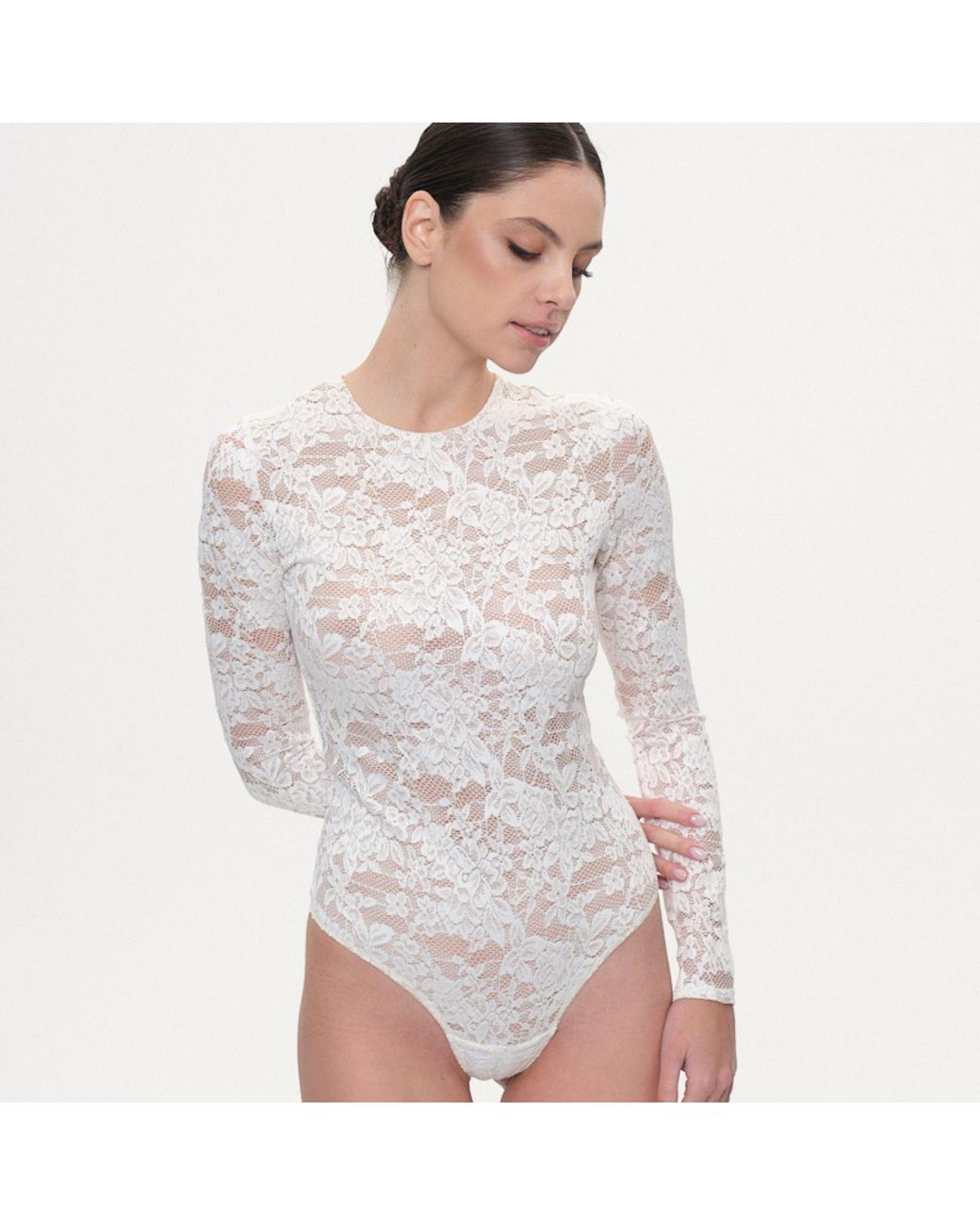 Daily Underwear White Bodysuit Katy Creamy