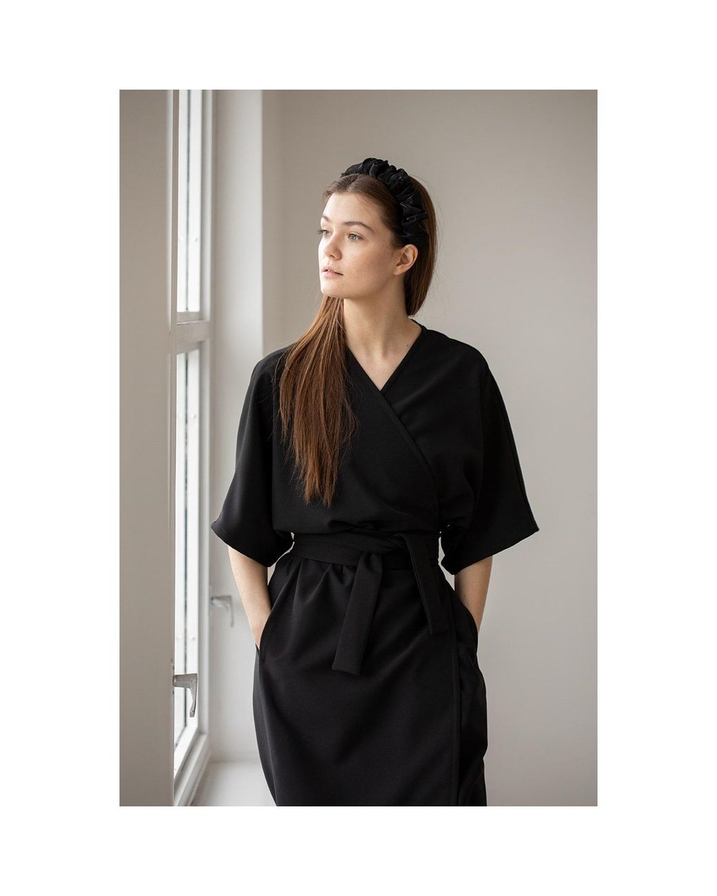 Nola Black Jade Dress