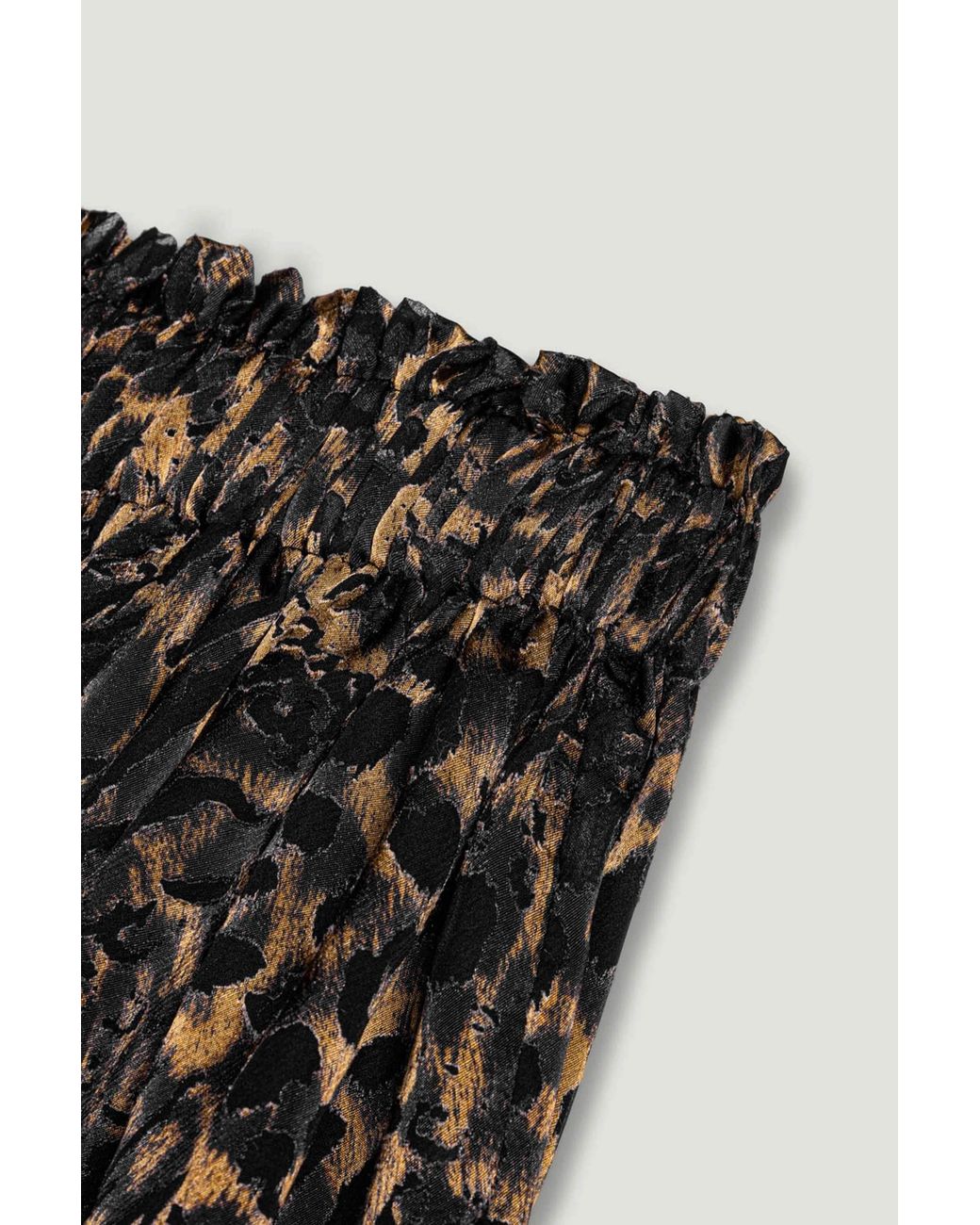 Nocturne Black Printed-Mini Shorts