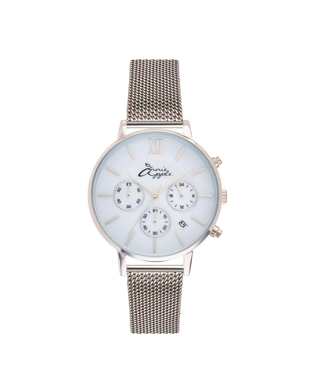 Bermuda Watch Company White Annie Apple Marseille, & Multifunctional Interchangeable