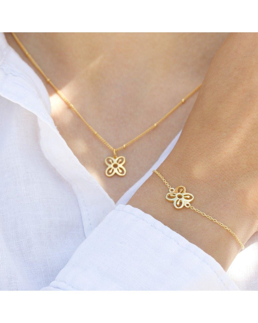 With Love Darling Metallic Bese Saka Bracelet