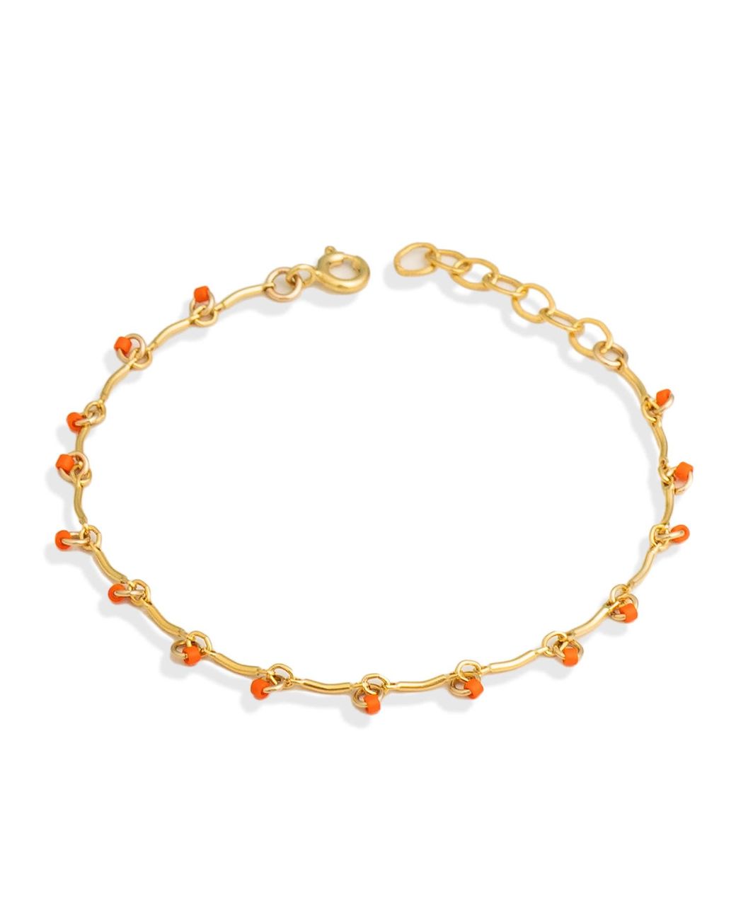 Kate Koel Metallic Coral Bracelet