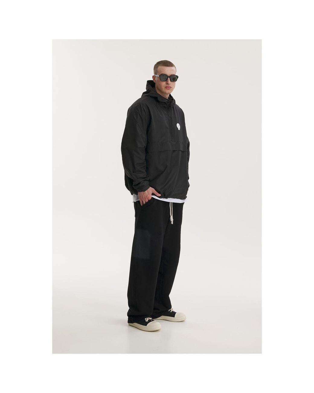 mysimplicated Black Pop Cola Windbreaker for men
