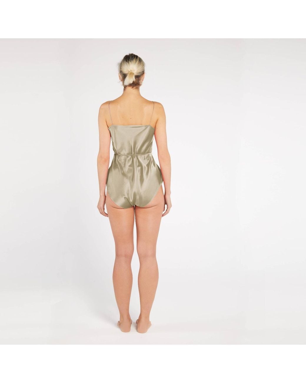 Maguy De Chadirac Brown Classic Silk Teddy