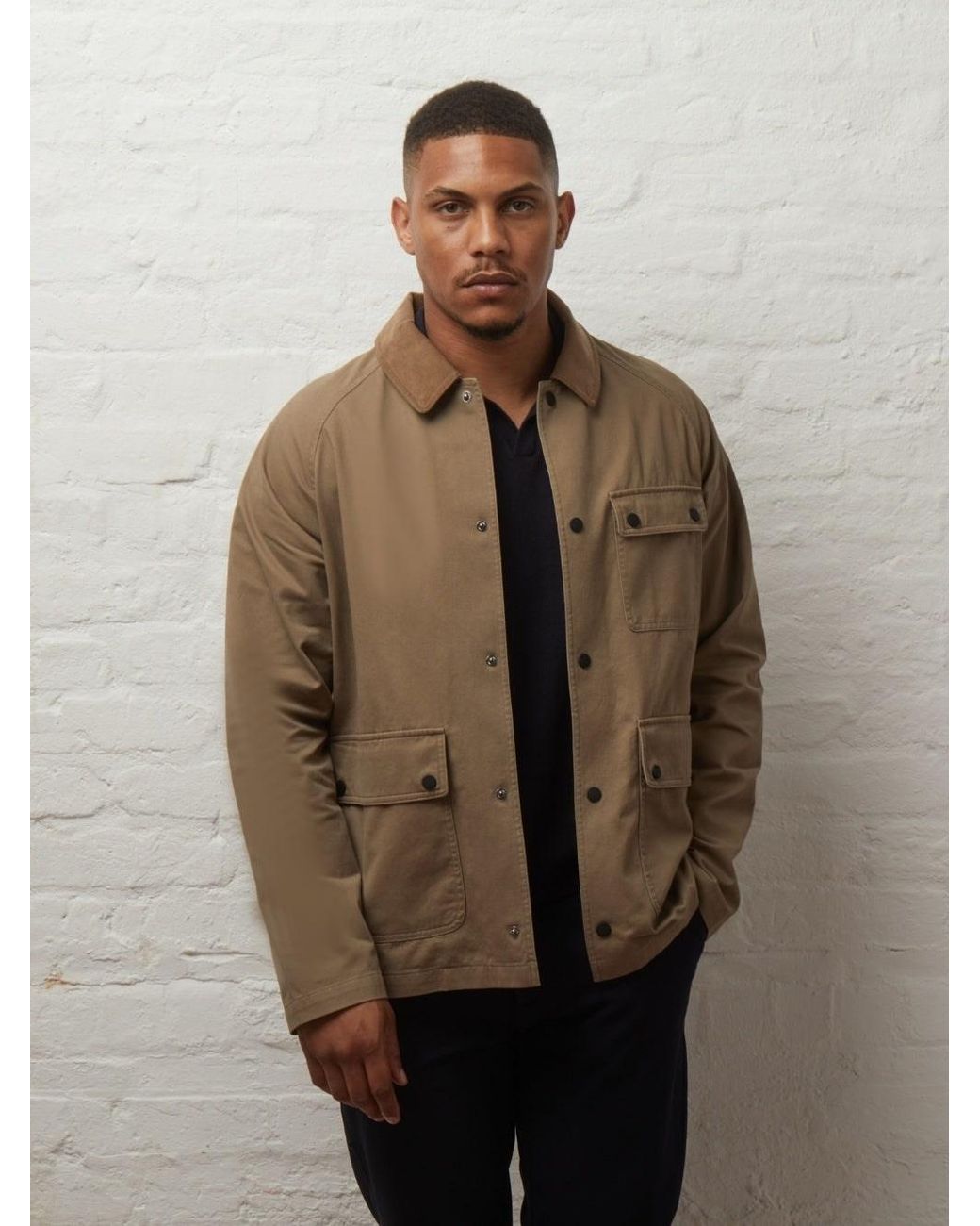 Guards London Natural Ernest Cotton Utility Jacket for men