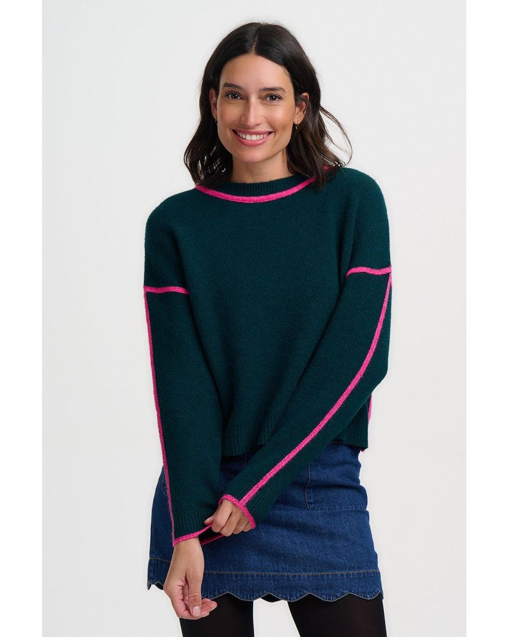 Sugarhill Green Rozalia Sweater Jade