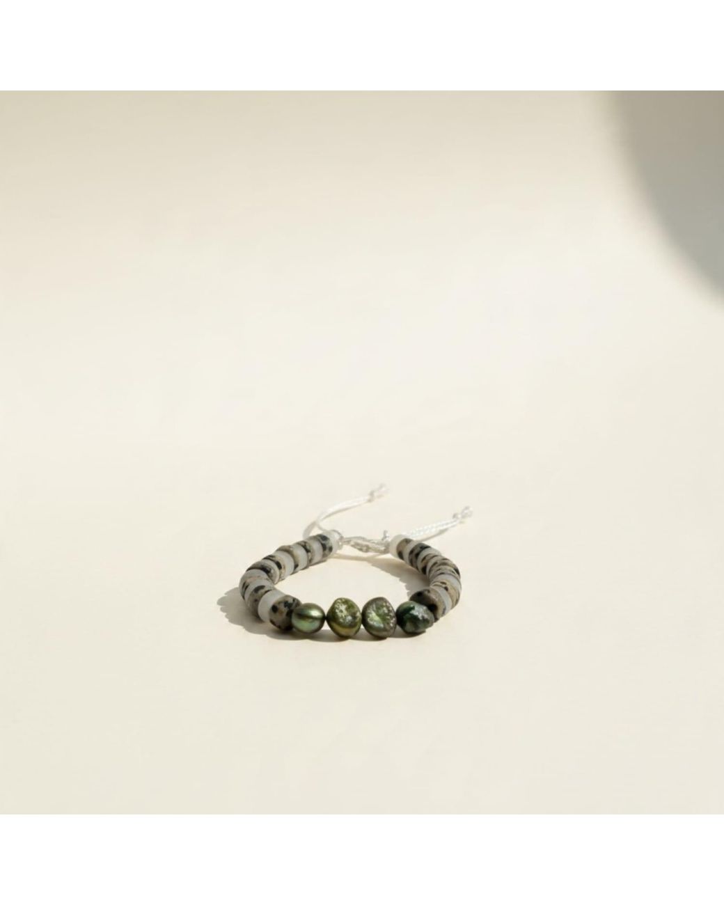 Skinny Mutt Green Hour Bracelet