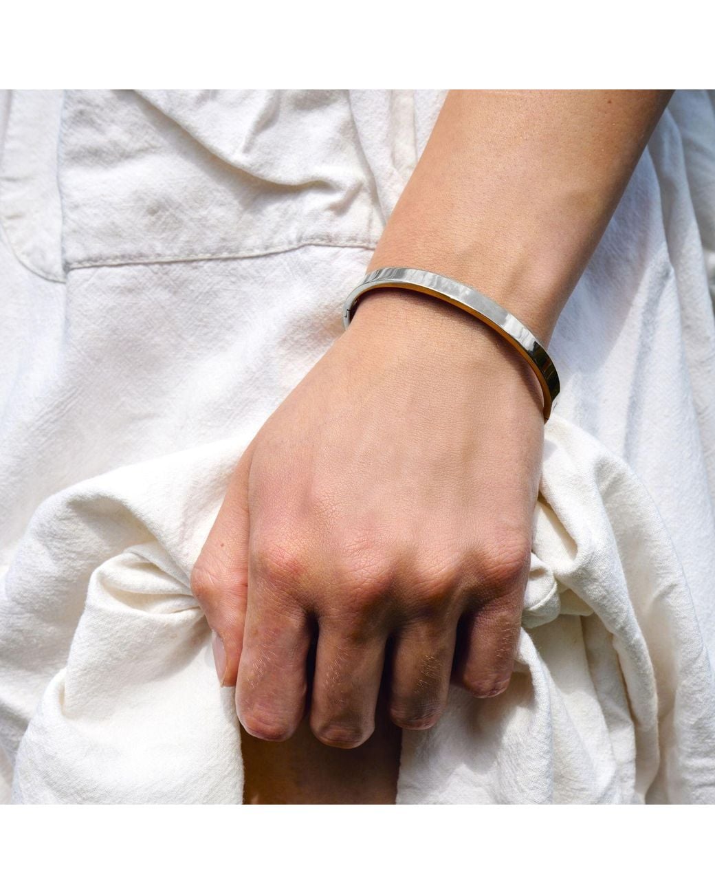 A Weathered Penny Metallic Cuff Bracelet