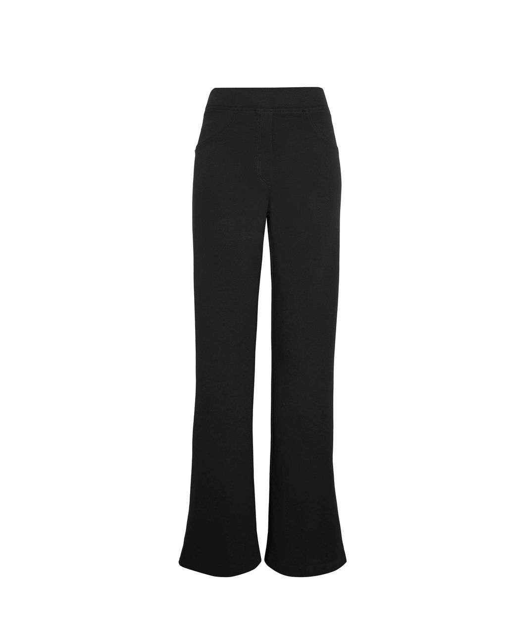 James Lakeland Black Boot Leg Trousers