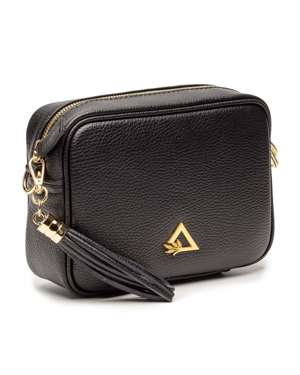 Hay Life Black Leather Camera Bag