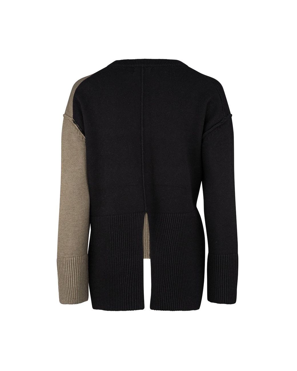 Dref Black Pluto Fitted Sweater