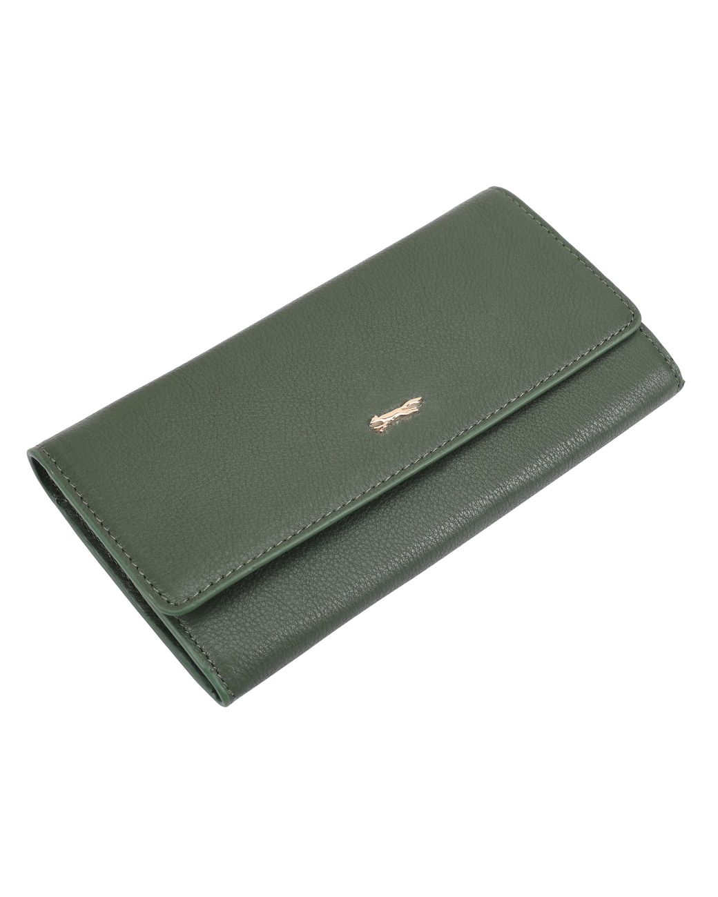 Paul Costelloe Green Accra Leather Wallet Purse