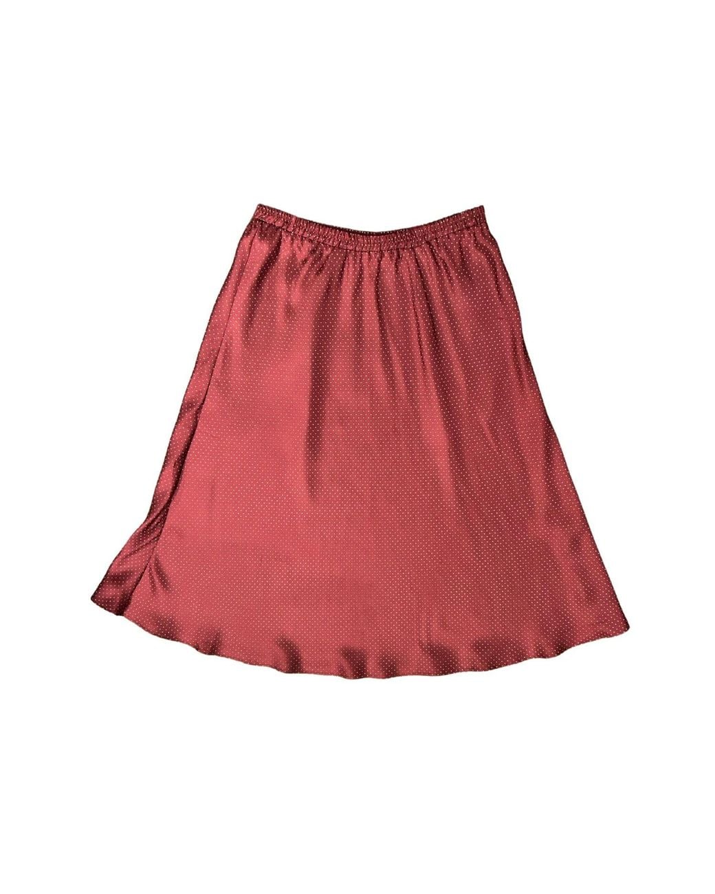 Lindsay Nicholas New York Red Duchess Skirt
