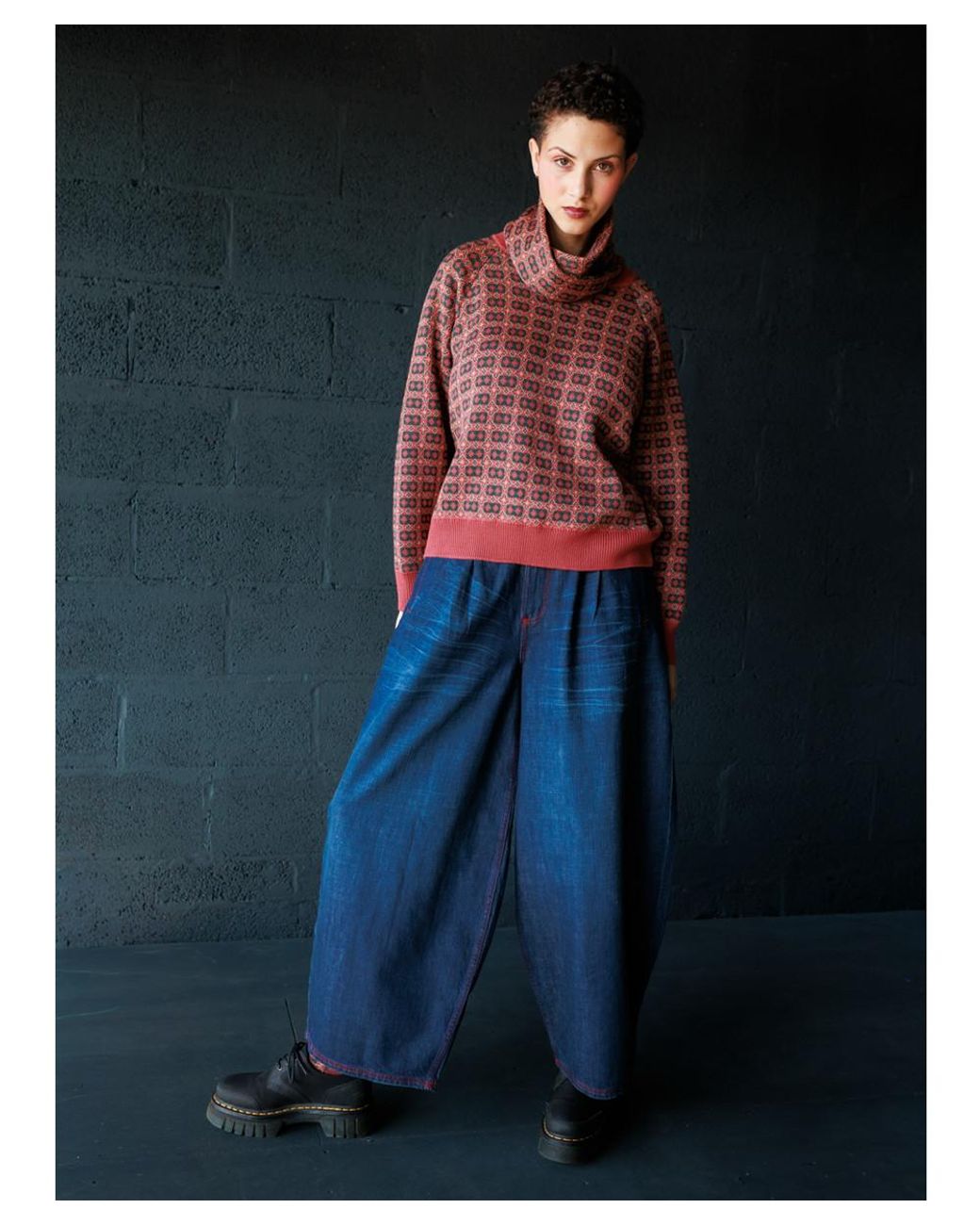 Mabli Red Brae Pullover