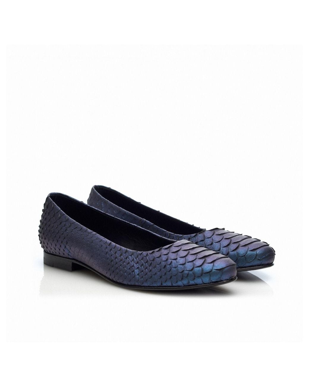 Mariano Shoes Blue Gala Flats Lilac