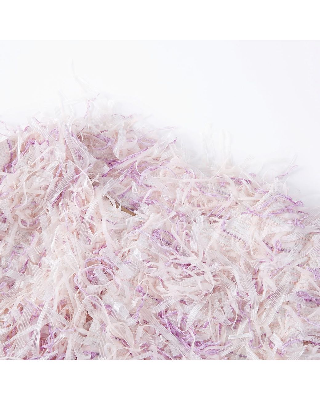 RUE AGTHONIS Pink Crayon Coat