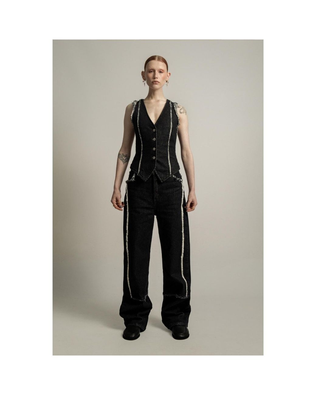 Van Brussel Black Saint Jacques Vest