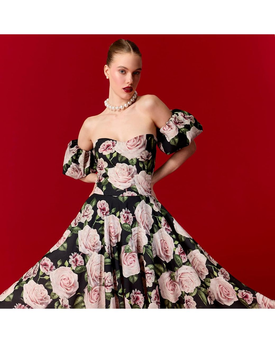 Nur Karaata Natural Florence Dress