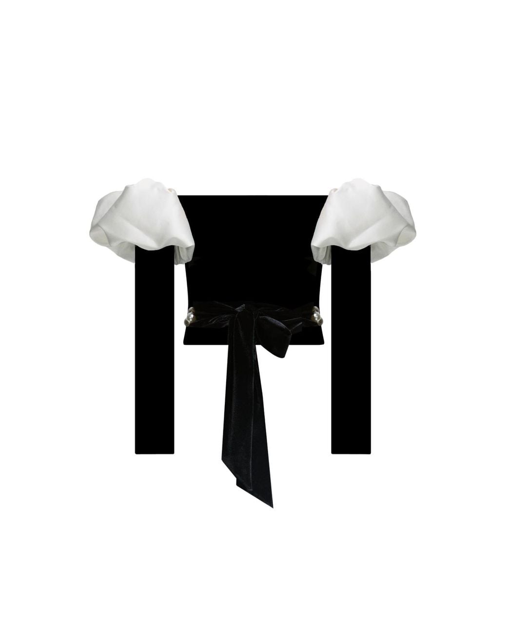 Nur Karaata Black Hofburg Top