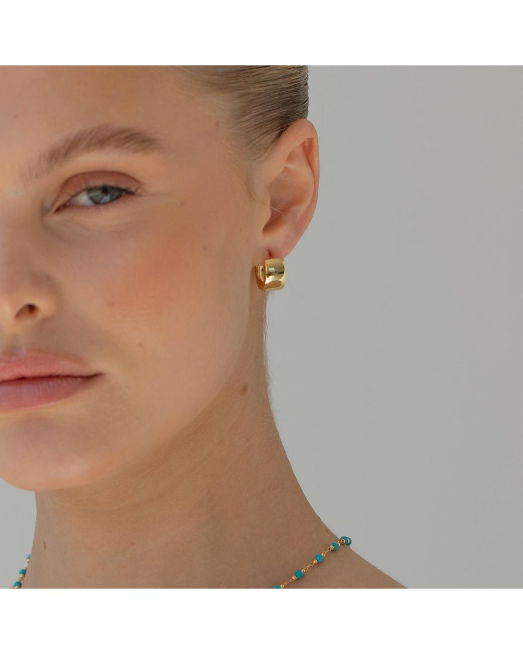 Arctic Fox & Co. Metallic Easy Everyday Hoop Earrings