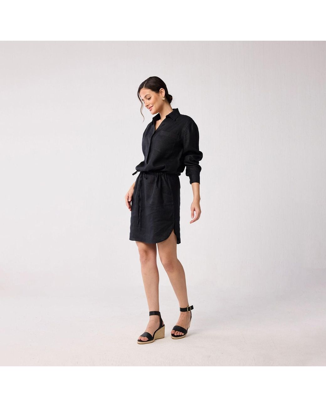 REISTOR Black Meet Be By The Cliff Dress