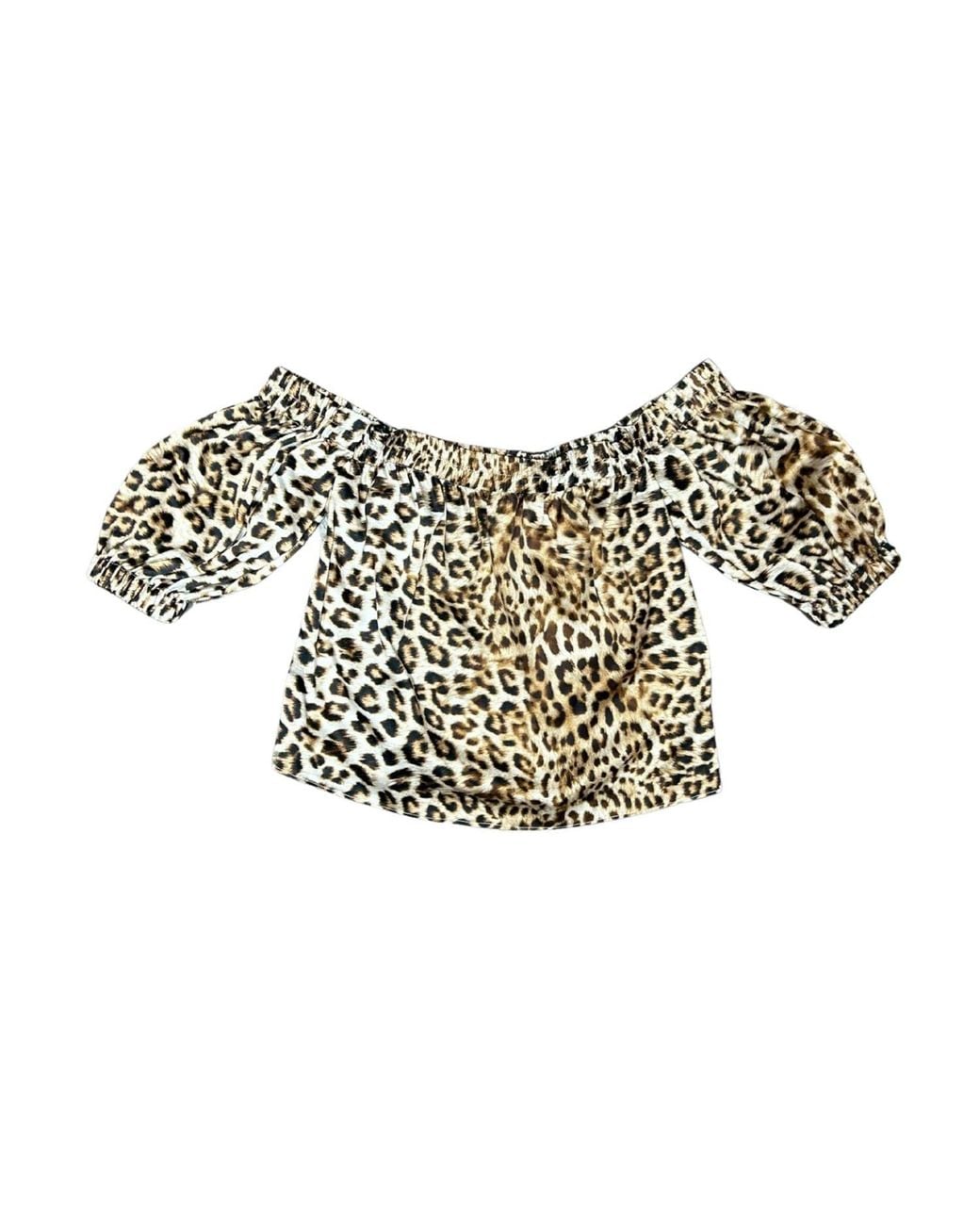 Lindsay Nicholas New York Multicolor Off The Shoulder Top