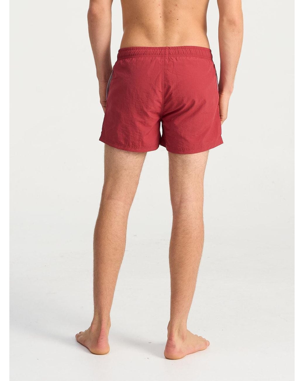 Bondi Active Red Forma Euro Swim Short for men