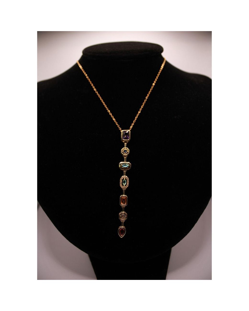 Urbane Jewelry Studio Metallic Chakra Necklace