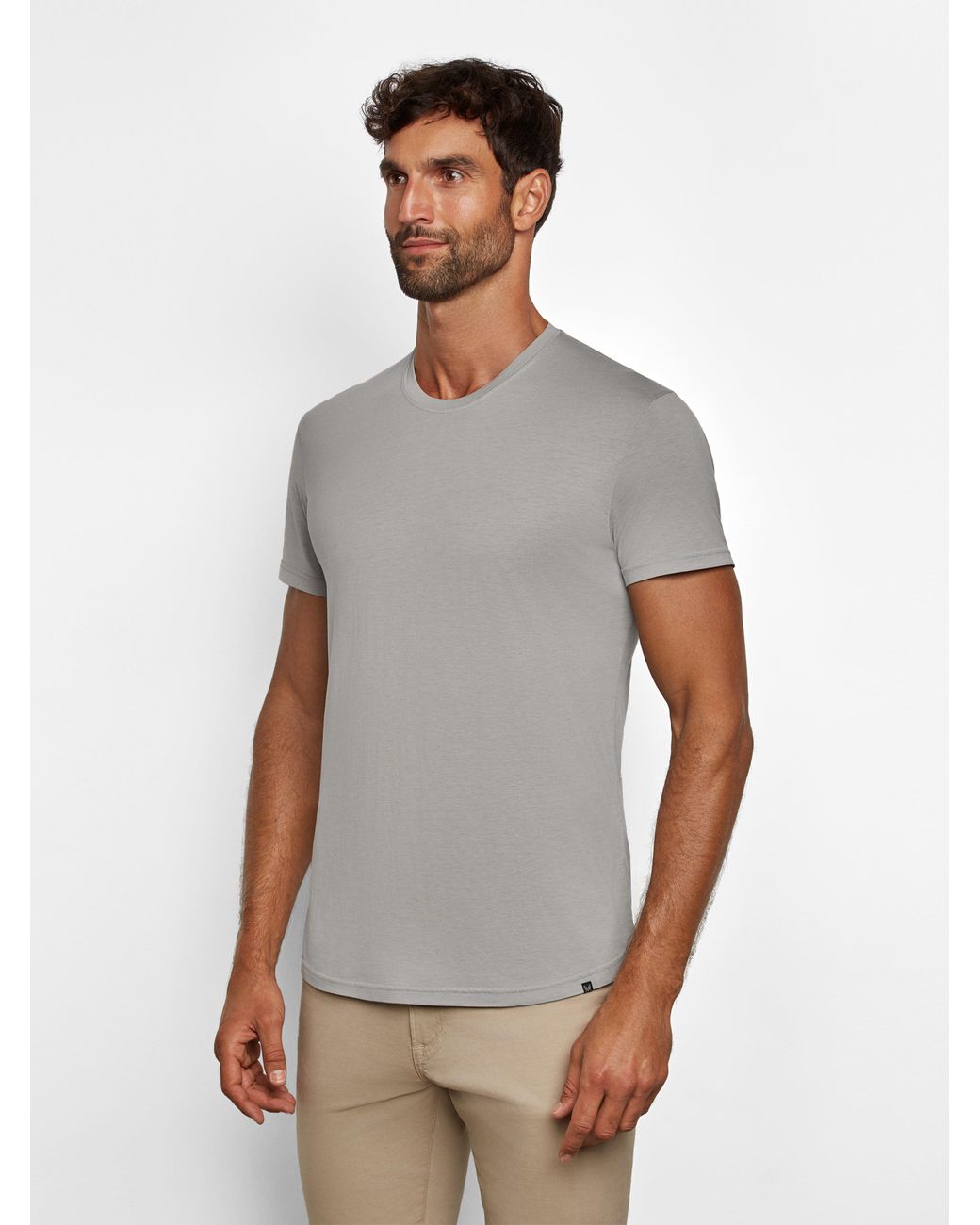 Bdxy Studio Gray The Actor T-Shirt for men