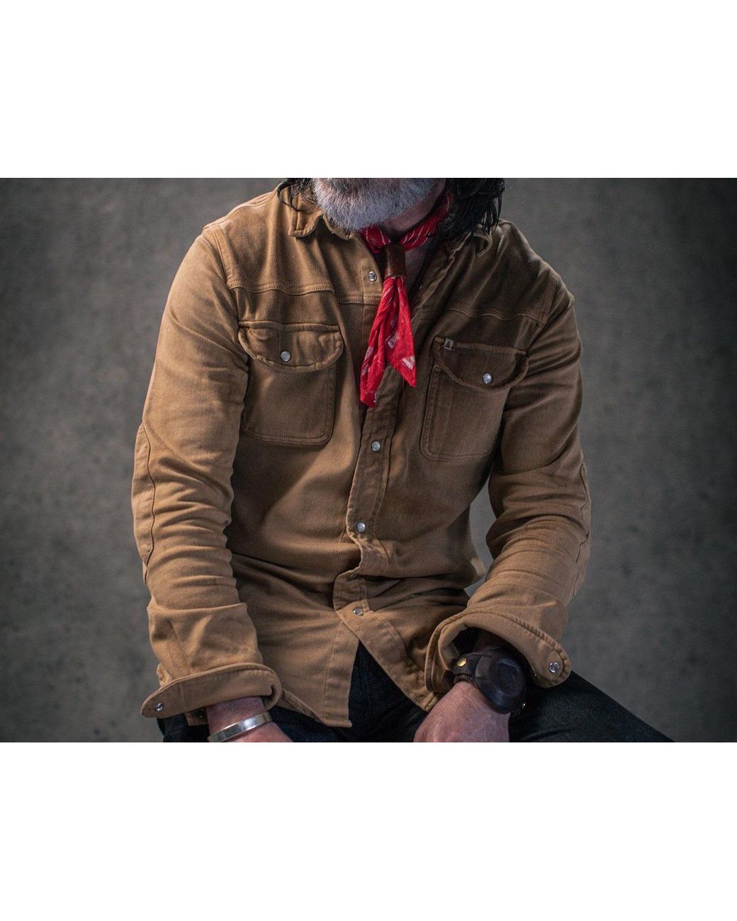 &SONS Trading Co Brown Sunday Shirt Dark Tan for men