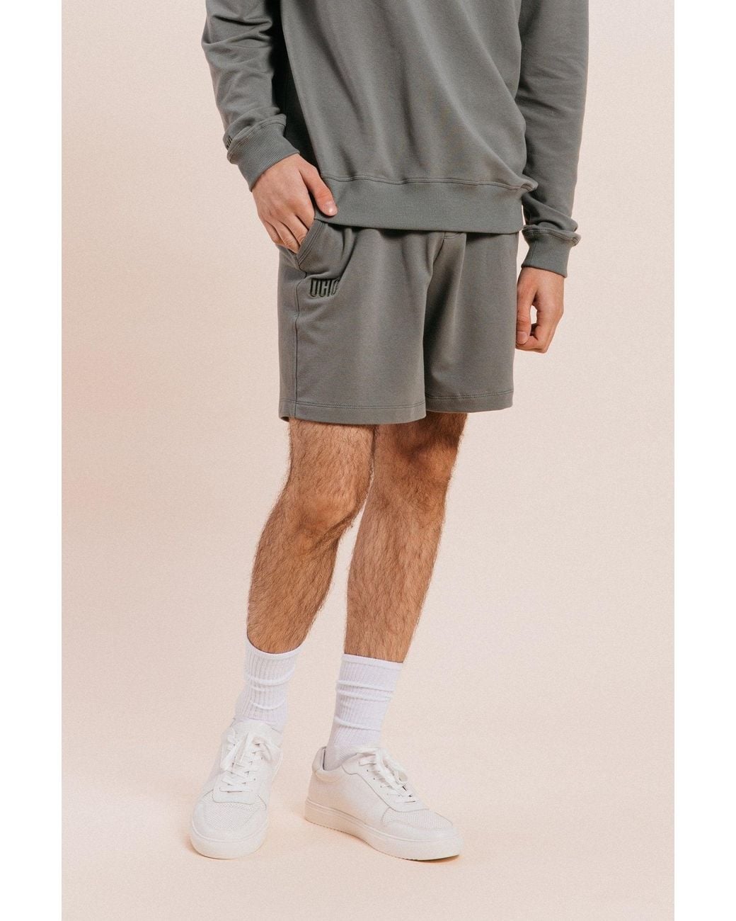 Ocio Leisurewear Gray Classic Softcore Short for men