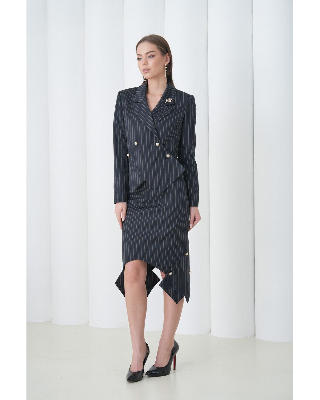 Lumina Eligma Black The Sovereign Volume Skirt