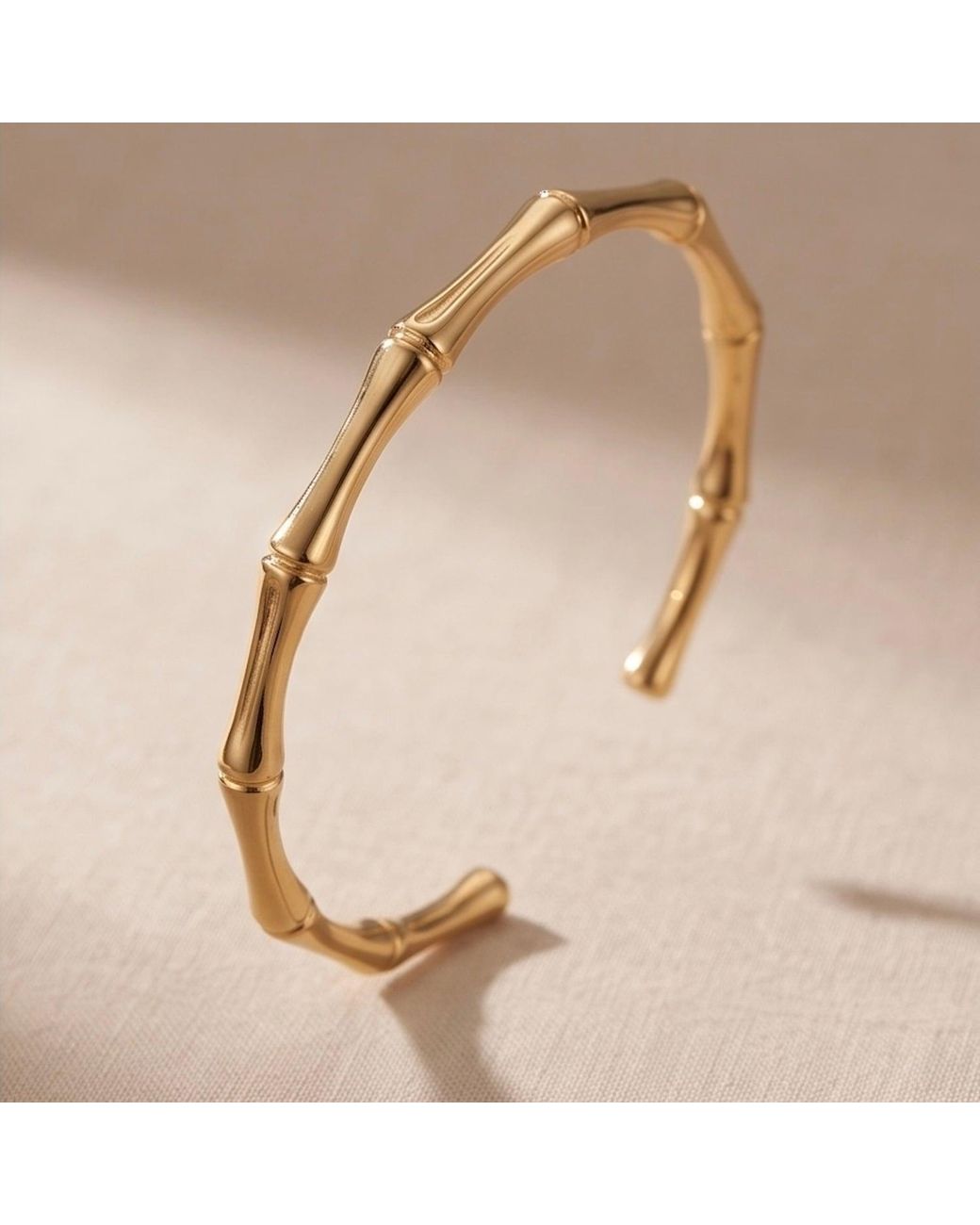 Divine Aria Metallic The Bamboo Handmade Bangle Indian Tarnish Free