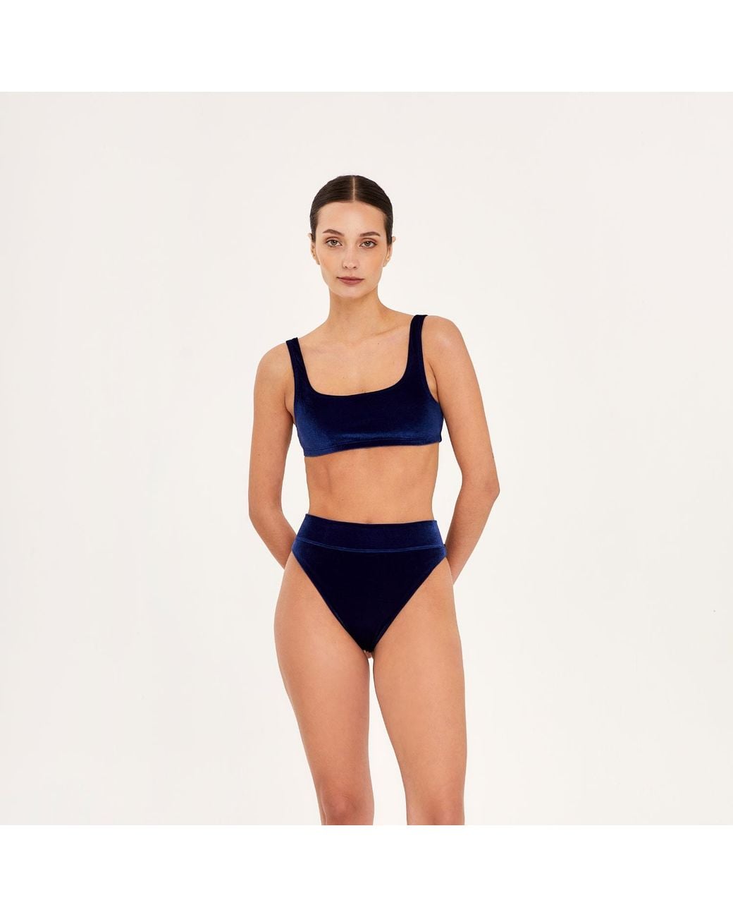 Aguaclara Blue Dynastie Bandeau Top