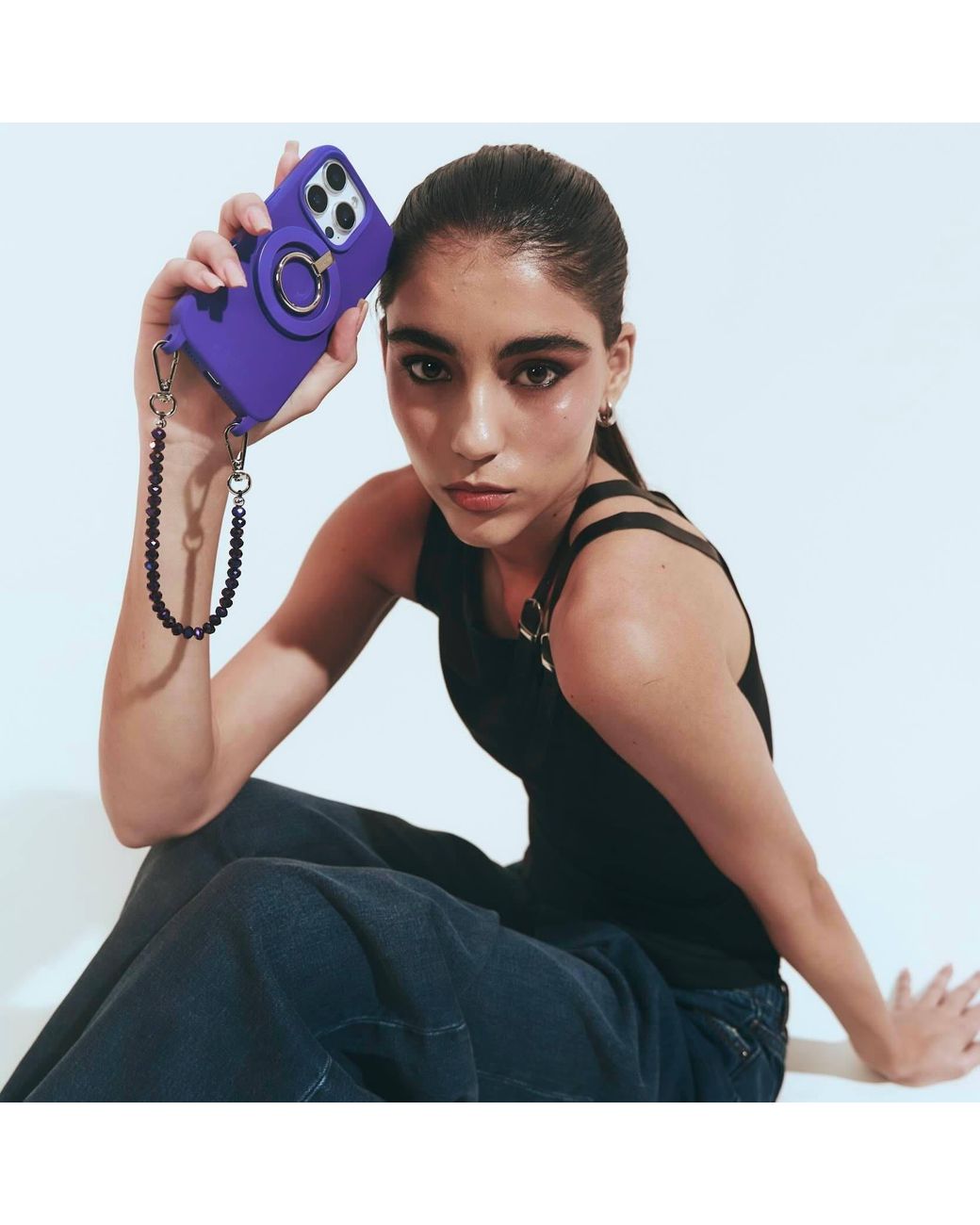 Cordée Cases Purple 07 Phone Chain Set Ultraviolet