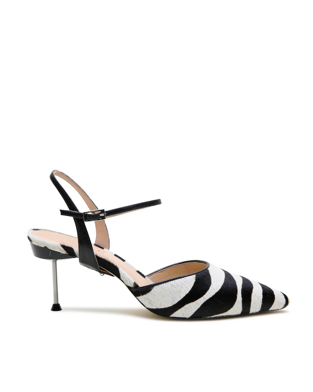 Alterre Metallic Zebra Amal Stiletto