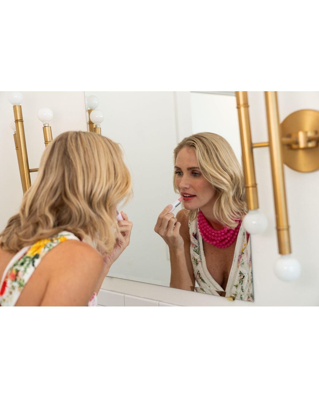 Fairchild Baldwin Pink Bella Bright Necklace