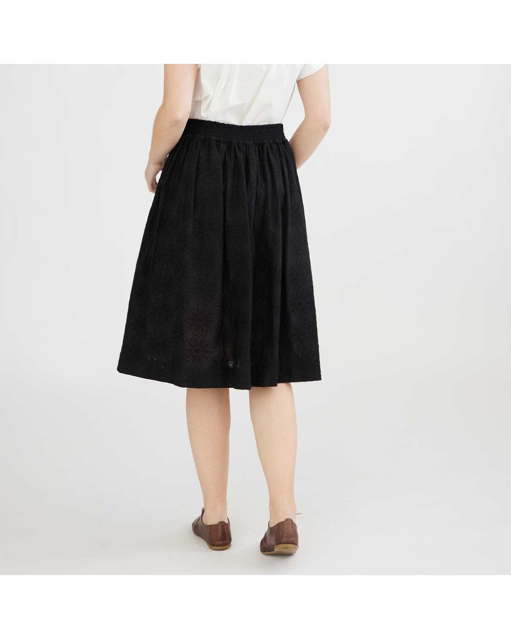 GROBUND Black The Organic Skirt Nelly