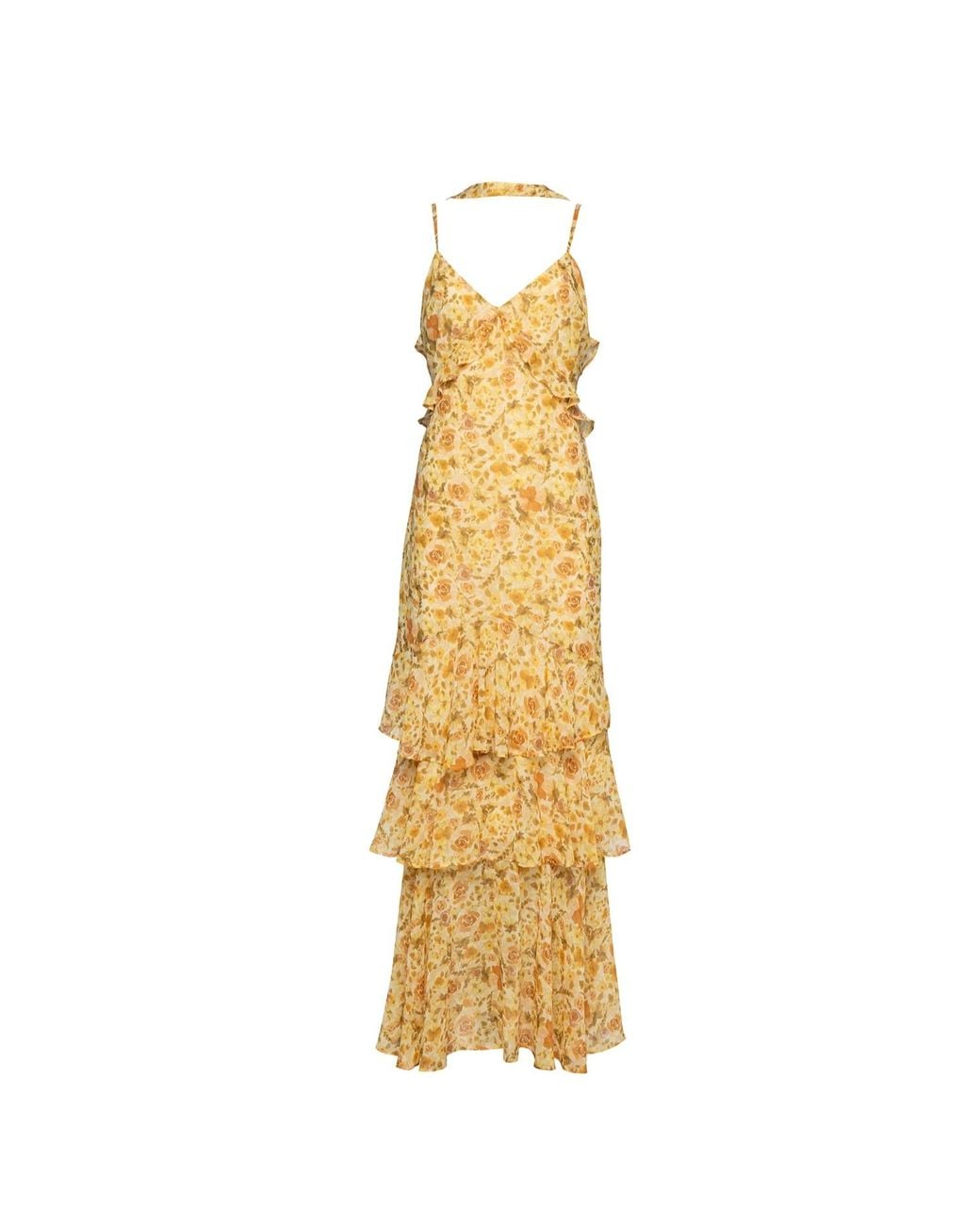 Forever Young the label Metallic Fleur Maxi Dress