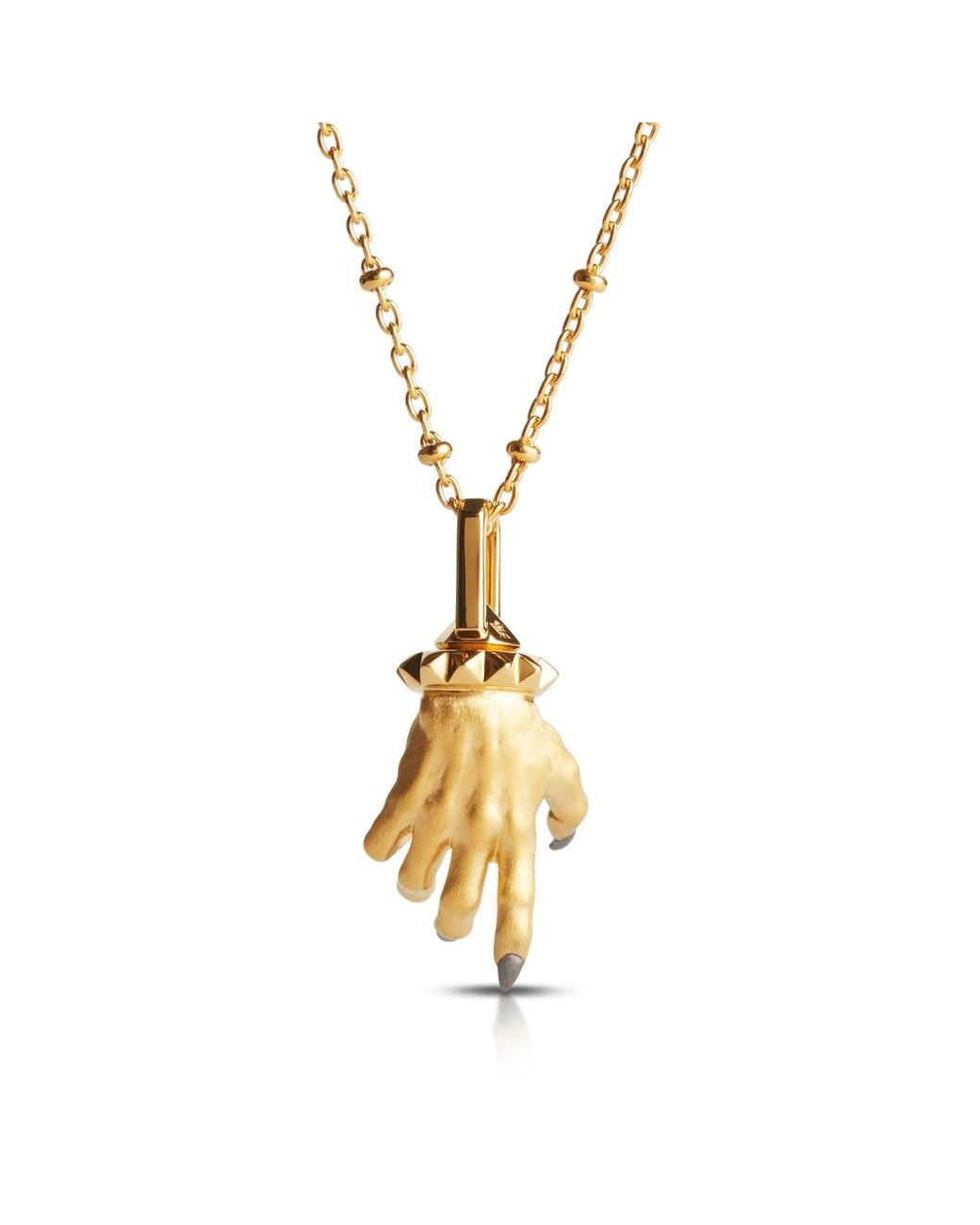 Kasun Metallic Hand Of The Protector Pendant