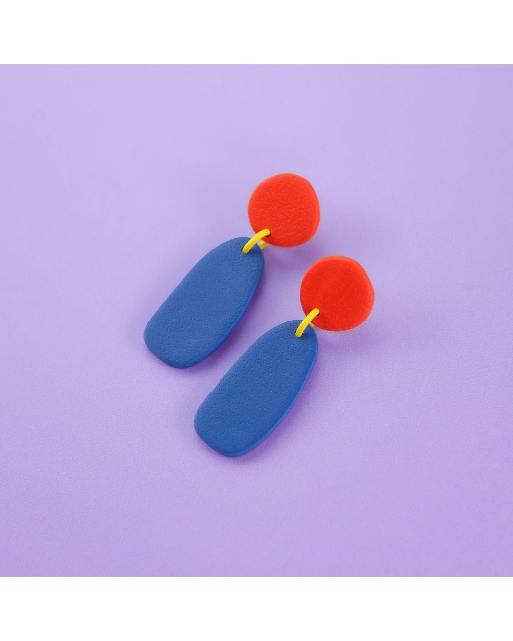 By Chavelli Blue Miro Drop Earrings